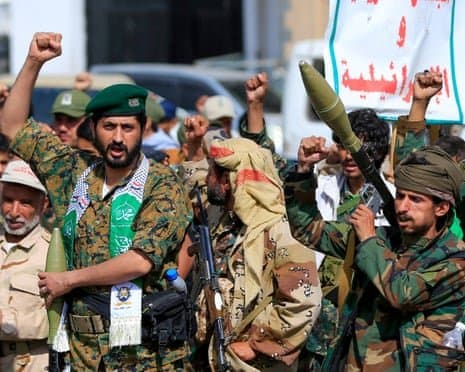Polymarket event artwork: Houthi military action against Saudi Arabia on...?
