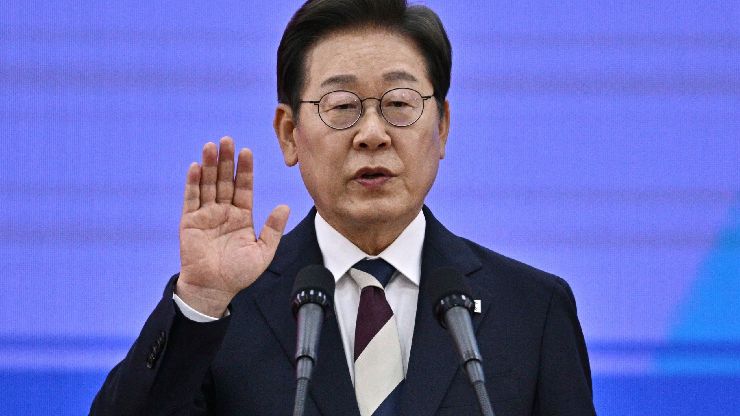 Polymarket event artwork: Lee Jae-myung out as president of South Korea in 2026?