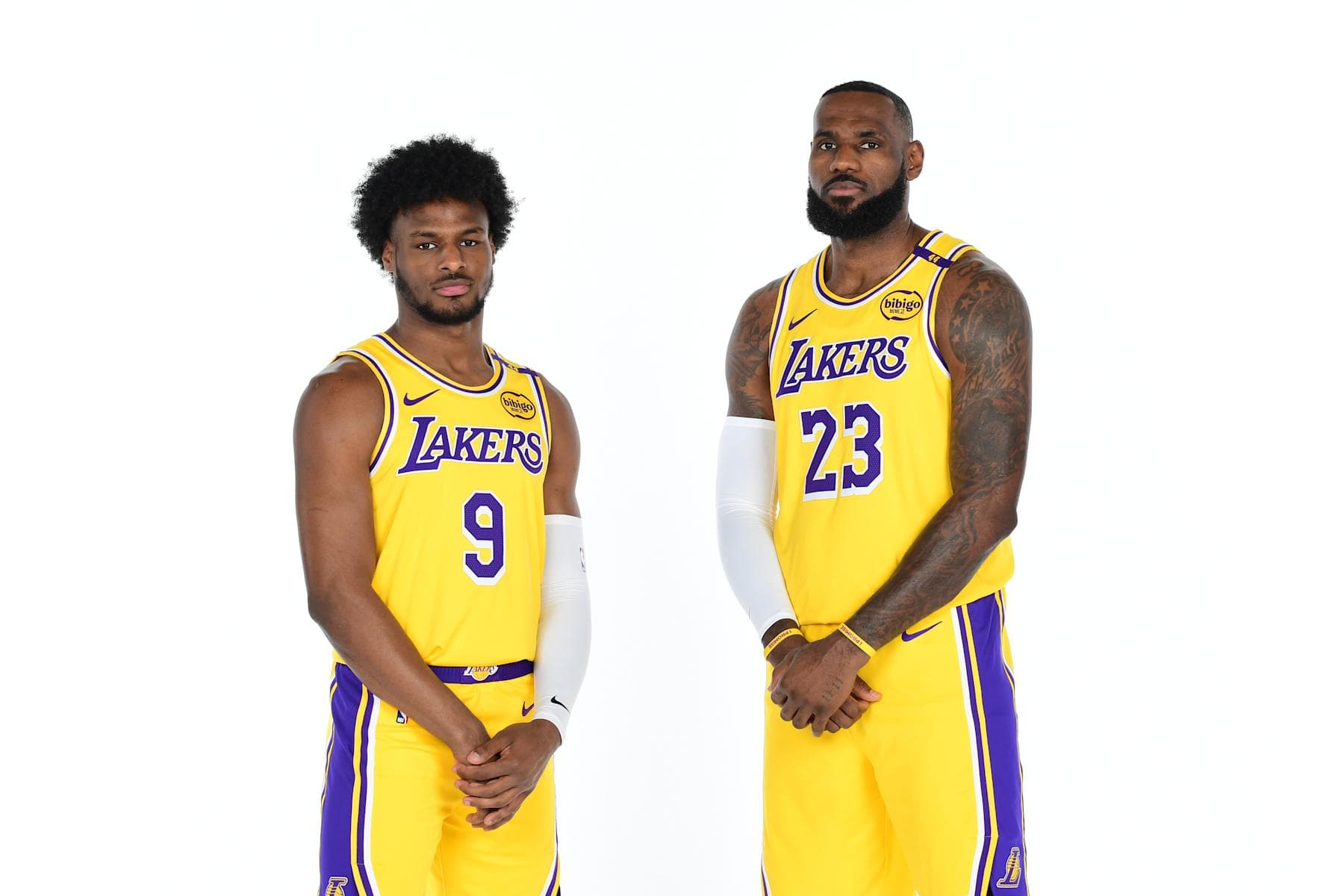 Polymarket event artwork: NBA: LeBron James and Bronny James Jr. to Play Together in 2026-27?