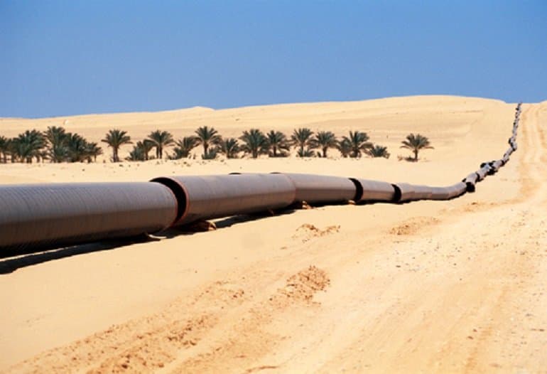 Polymarket event artwork: Saudi Oil Pipeline (East-West) restarts by...?