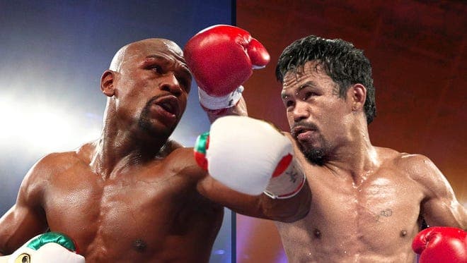 Polymarket event artwork: Floyd Mayweather vs. Manny Pacquiao 2