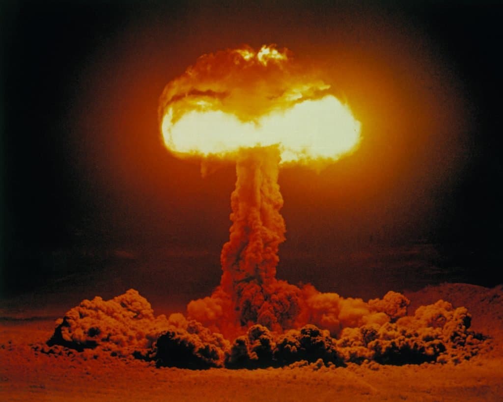 Polymarket event artwork: U.S. nuclear test by...?