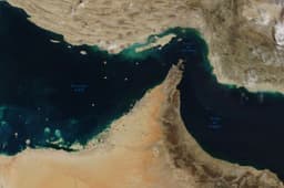 Polymarket event artwork: Which month will Strait of Hormuz traffic return to normal?