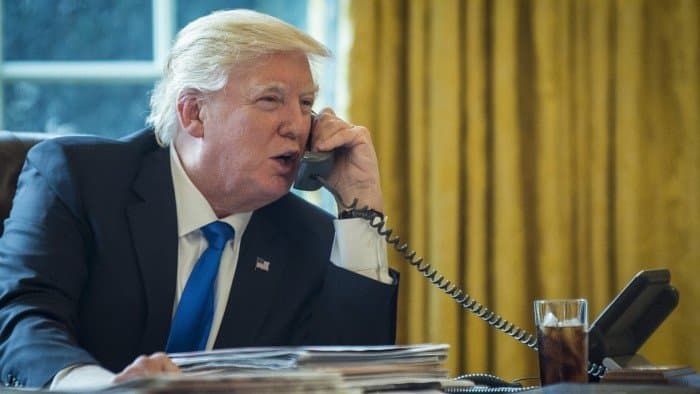Polymarket event artwork: Who will Trump speak to in September?