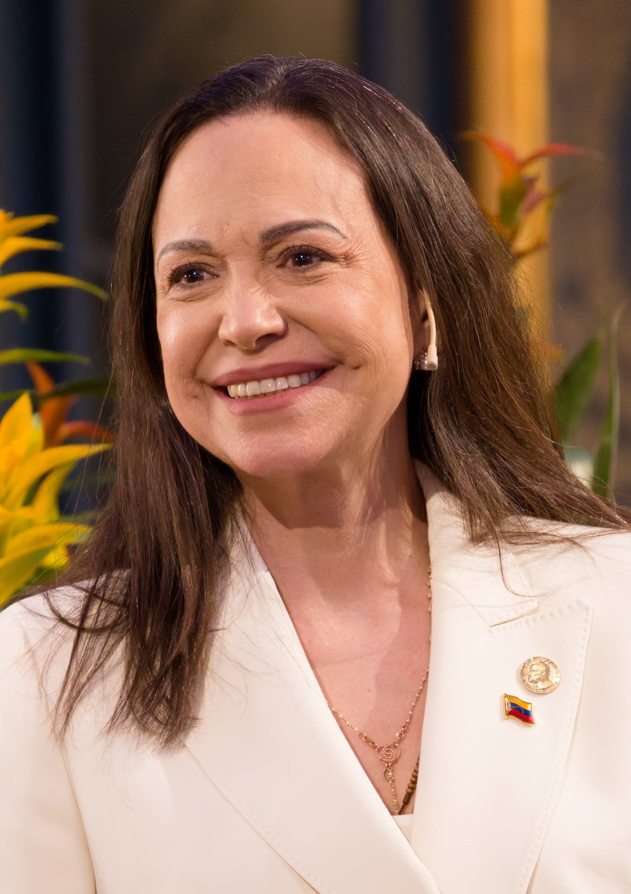 Polymarket event artwork: María Corina Machado enters Venezuela by...?