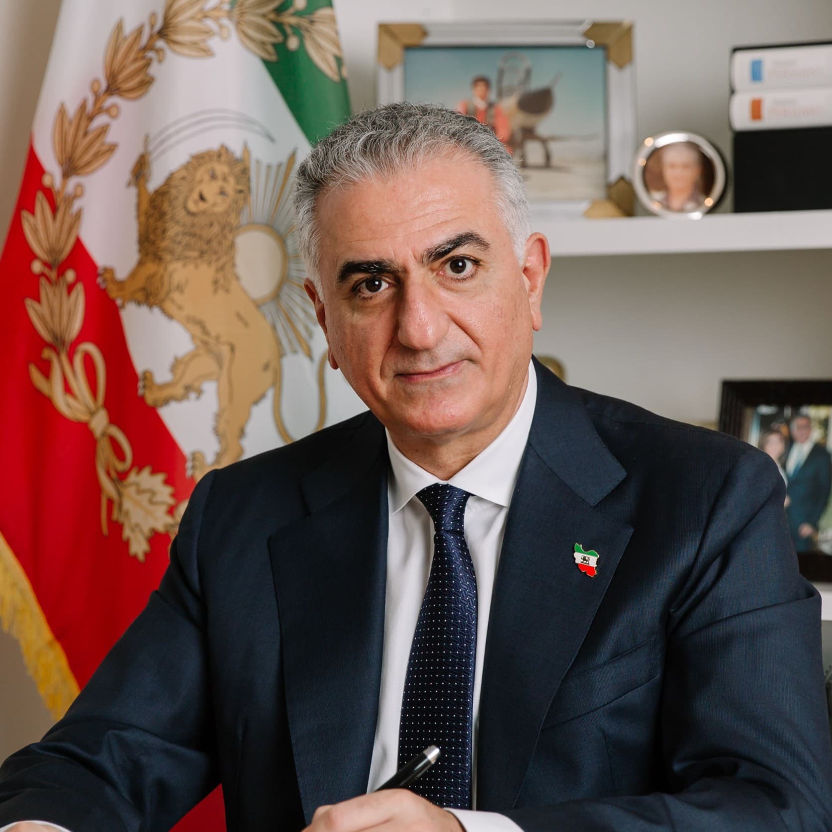 Polymarket event artwork: Will Reza Pahlavi enter Iran by...?