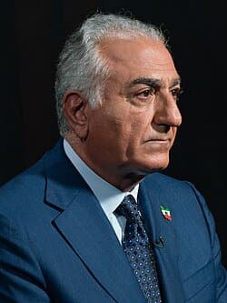 Polymarket event artwork: Will Reza Pahlavi lead Iran in 2026?